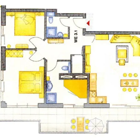 Apartman Seeresidenz Haus Nordic *
